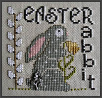 Easter Rabbit w/charm